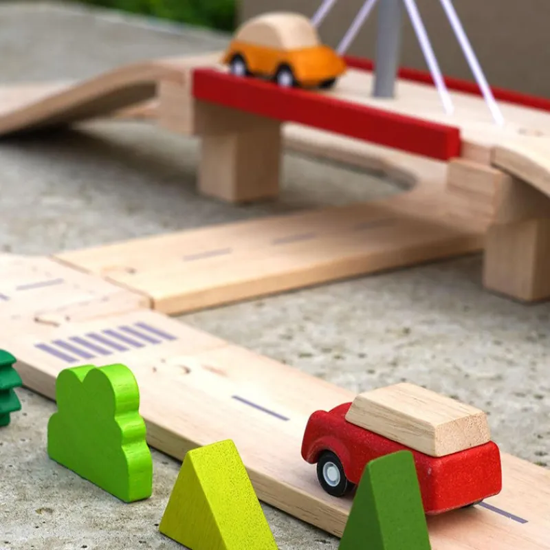 Plan Toys Wooden Vehicles|Vehicles / Cars / Trucks^Road System