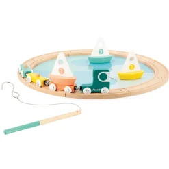 Janod Vehicles / Cars / Trucks|Cars / Trains / Planes^Sailing Boat Circuit