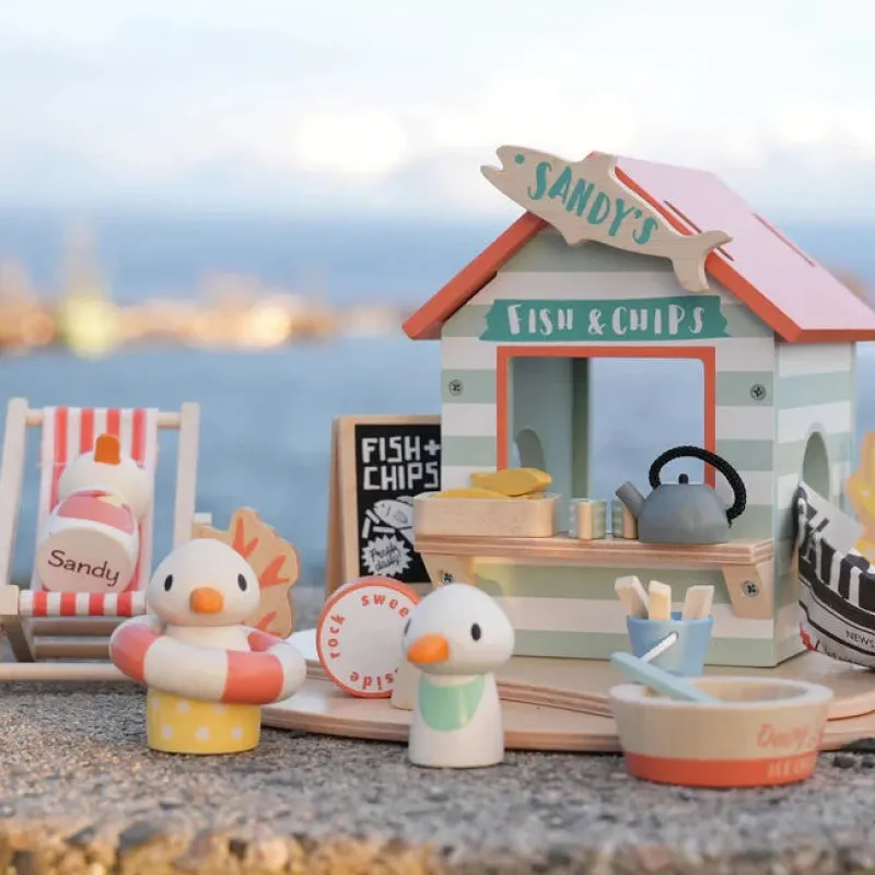 Tender Leaf Toys Small World Play|Age 5 & 6^Sandy's Beach Hut