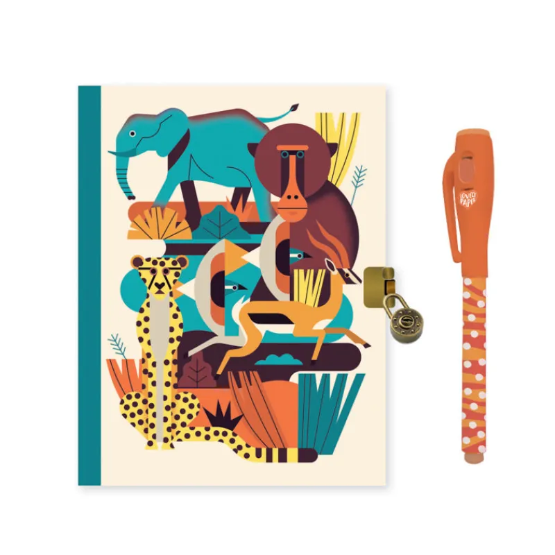 Djeco Stationery|Age 9 & 10^Secret Notebook with Magic Pen - Owen