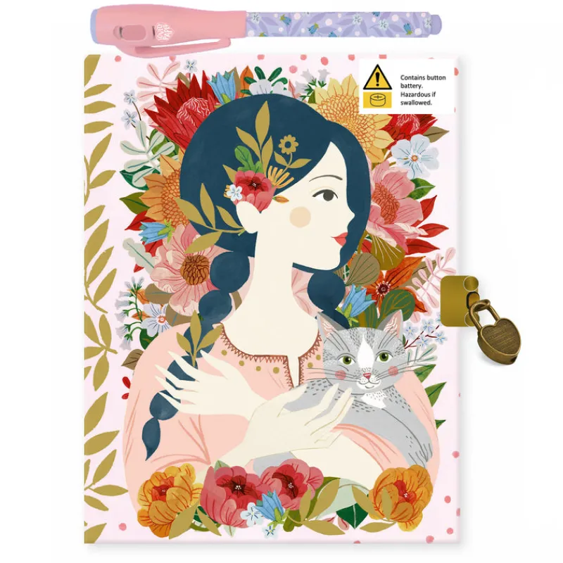 Djeco Stationery|Age 11 & 12^Secret Notebook with Magic Pen - Oana