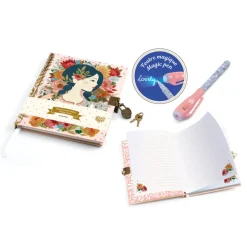 Djeco Stationery|Age 11 & 12^Secret Notebook with Magic Pen - Oana
