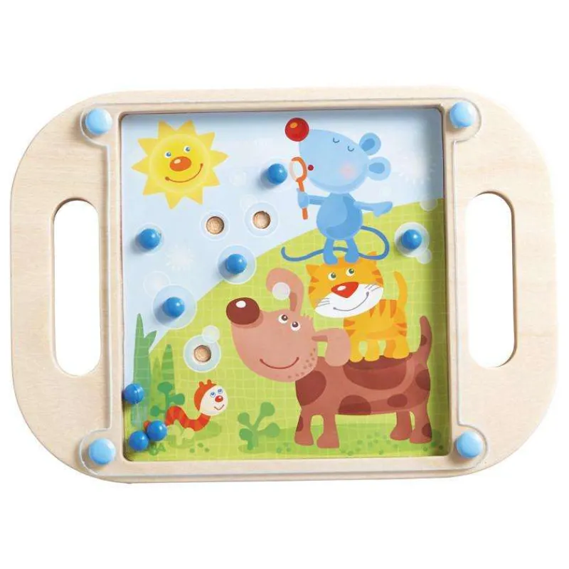 Haba Early Learning|Age 3^Skill Board - Animal Pyramid