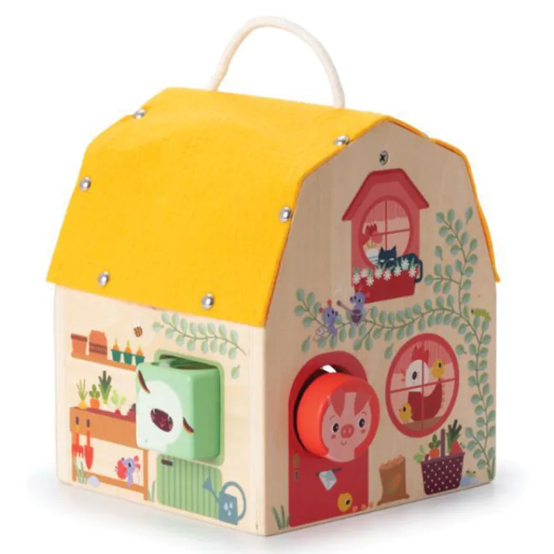 Lilliputiens Wooden Blocks|Early Learning^Sound Discovery Farm