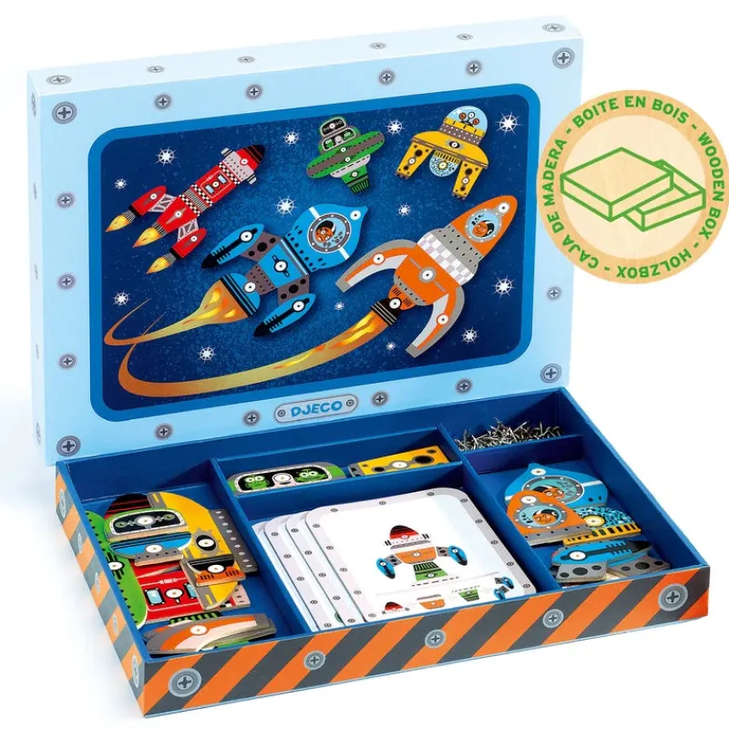 Djeco Hammer / Lace|Age 5 & 6^Space Hammer Tap Tap Game
