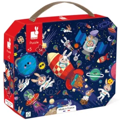 Janod Jigsaws / Puzzles|Age 7 & 8^Space Rocket Puzzle
