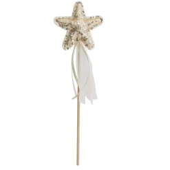 Alimrose Age 7 & 8|Age 5 & 6^Star Wand Sequin Gold