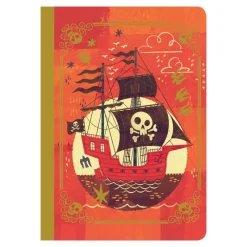 Djeco Stationery|Age 9 & 10^Steve Pirate Little Notebook Set