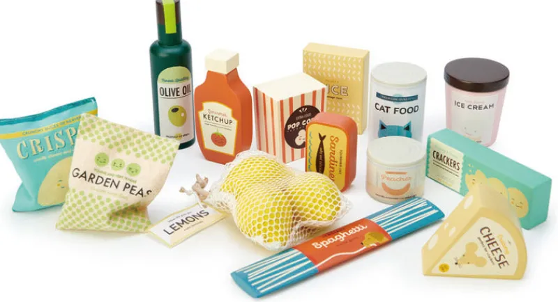 Tender Leaf Toys Play Food|Kitchen / Play Food^Supermarket Grocery Set
