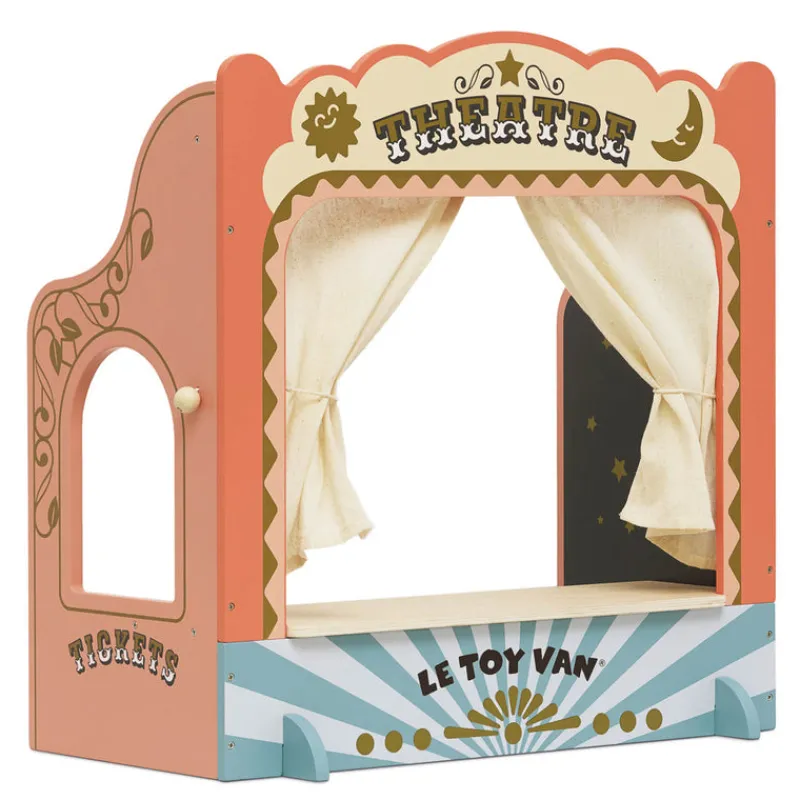 Le Toy Van Age 5 & 6|Age 4^Tabletop Puppet Theatre