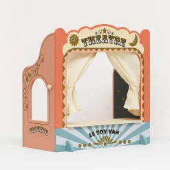 Le Toy Van Age 5 & 6|Age 4^Tabletop Puppet Theatre