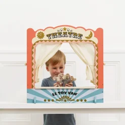 Le Toy Van Age 5 & 6|Age 4^Tabletop Puppet Theatre