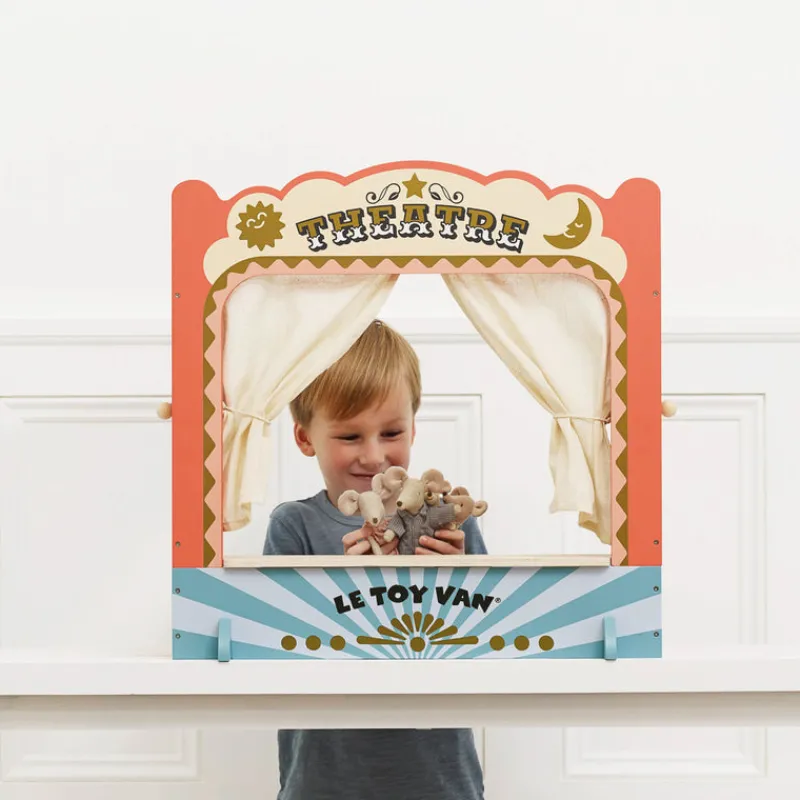 Le Toy Van Age 5 & 6|Age 4^Tabletop Puppet Theatre