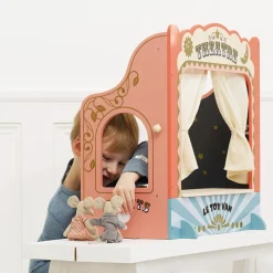 Le Toy Van Age 5 & 6|Age 4^Tabletop Puppet Theatre