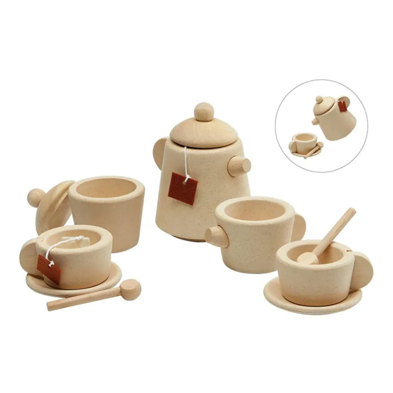 Plan Toys Role Play|Kitchen / Play Food^Tea Set