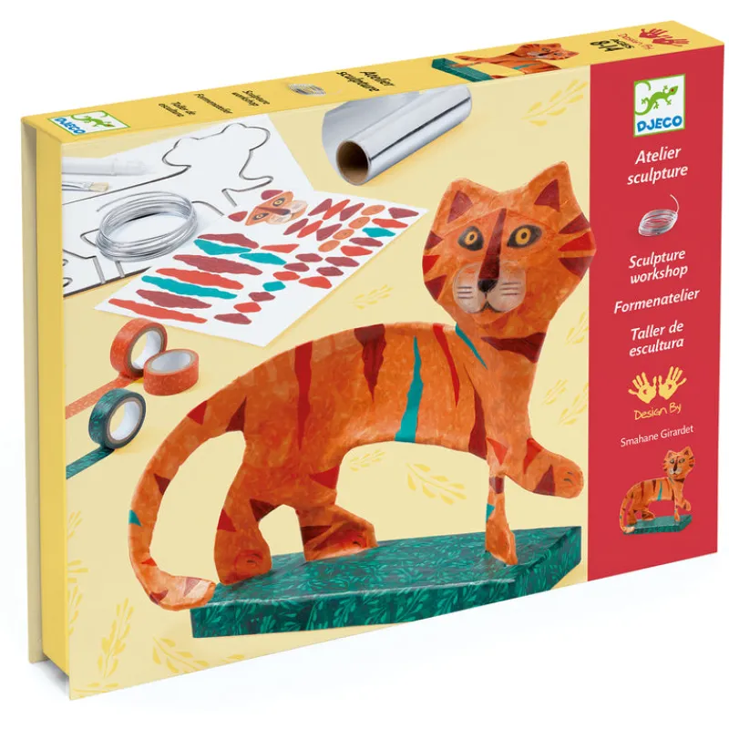 Djeco Art / Craft|Teenager^The Tiger Sculpture Workshop