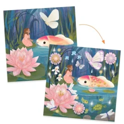 Djeco Art / Craft|Age 9 & 10^Thumbelina Fairy Tale to Decorate Set