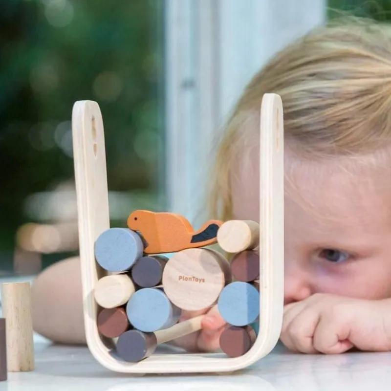 Plan Toys Games|Age 5 & 6^Timber Tumble Game
