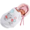 Llorens Dolls|Dolls^Tina Baby Doll 44cm with Dumbo Sleeper (L84452)