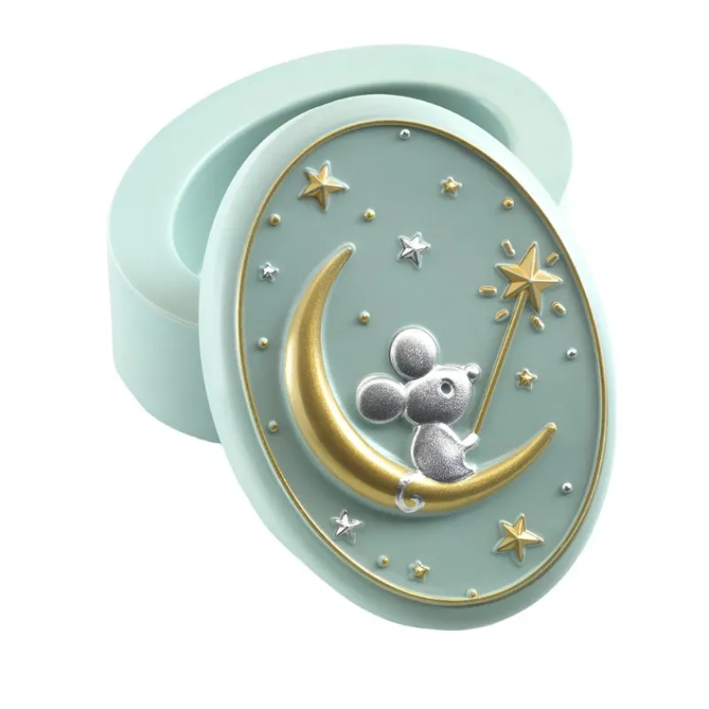 Djeco Age 4|Age 3^Tooth Keeper Box (Mint)
