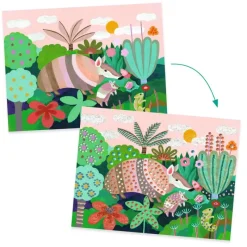 Djeco Art / Craft^Tropical Forest 3D Painting Set