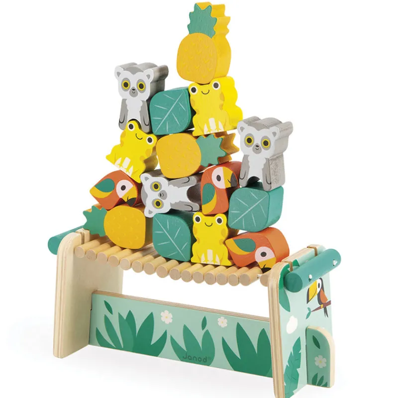Janod Early Learning|Stacking / Sorting^Tropik Balancing Game