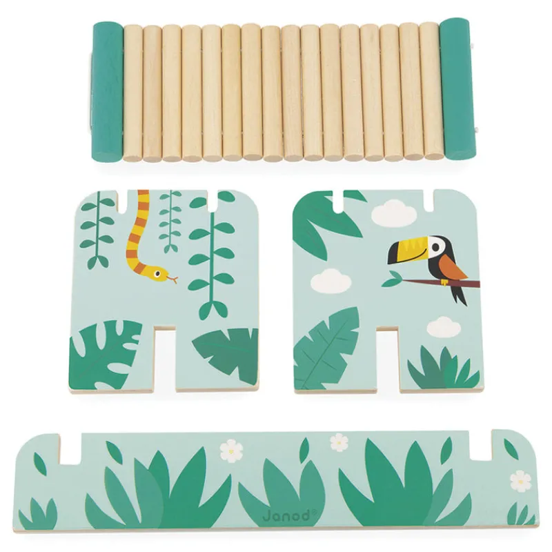 Janod Early Learning|Stacking / Sorting^Tropik Balancing Game