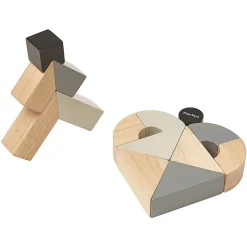 Plan Toys Wooden Blocks|Construction^Twisted Blocks by