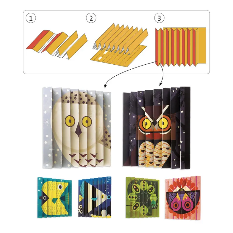 Djeco Art / Craft|Teenager^Wildlife Magic Paper Pictures