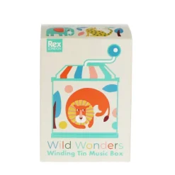 Rex London Musical / Auditory|Age 4^Winding Tin Music Box