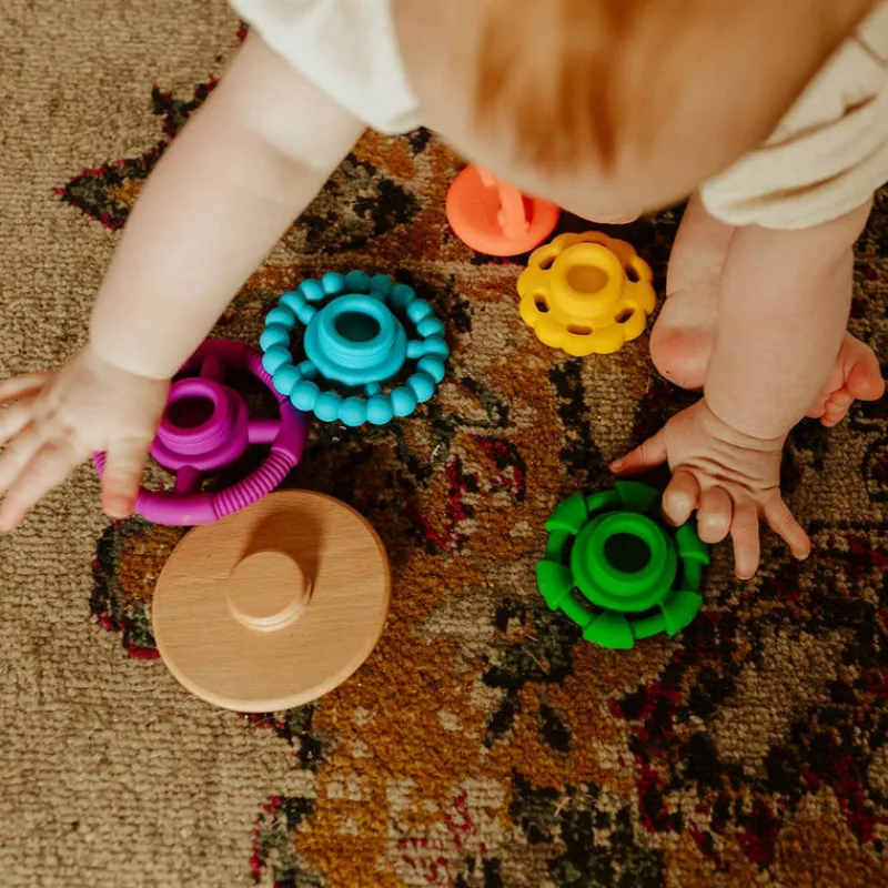 Jellystone Designs Stacking / Sorting|Stack / Sort^Wobble Stacker | Bright