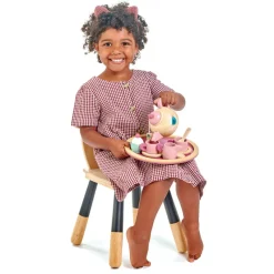 Tender Leaf Toys Role Play|Kitchen / Play Food^Wooden Birdie Tea Set