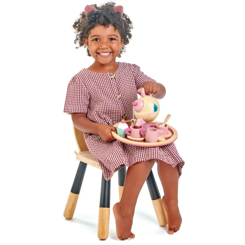 Tender Leaf Toys Role Play|Kitchen / Play Food^Wooden Birdie Tea Set