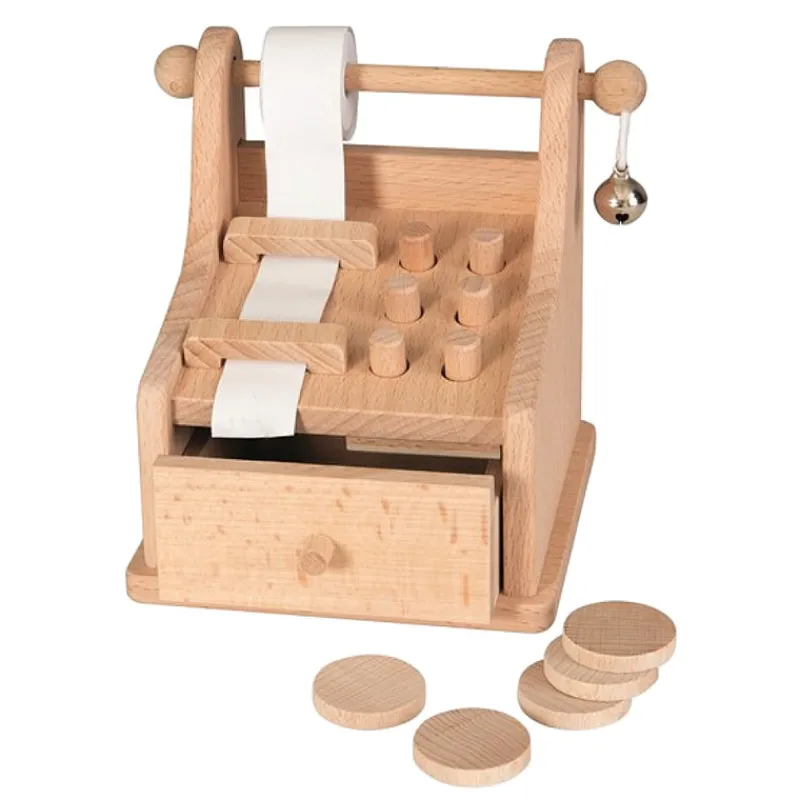 Egmont Toys Role Play|Age 4^Wooden Cash Register Toy