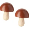 Haba Kitchen / Play Food^Wooden Mushrooms (Pack of 2)