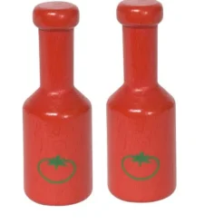 Haba Kitchen / Play Food^Wooden Play Food - Sauce Bottles (2)