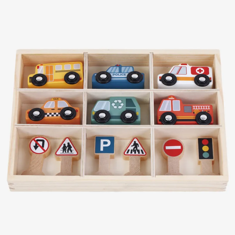 Zookabee Wooden Vehicles|Vehicles / Cars / Trucks^Wooden Vehicles Set