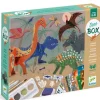 Djeco Art / Craft|Age 9 & 10^World of Dinosaurs Multi Craft Kit