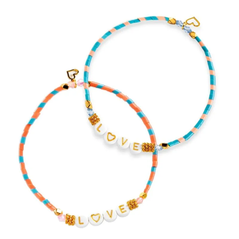 Djeco Hammer / Lace|Age 11 & 12^You & Me Letter Threading Beads