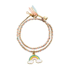 Djeco Hammer / Lace|Age 11 & 12^You & Me Rainbow Kumihimo Beads Set
