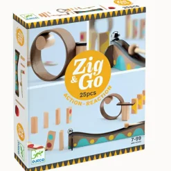 Djeco Wooden Blocks|Stem Toys^Zig & Go Action Reaction - 25pcs