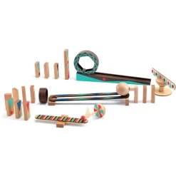 Djeco Wooden Blocks|Stem Toys^Zig and Go Action Reaction Set - 28 pcs